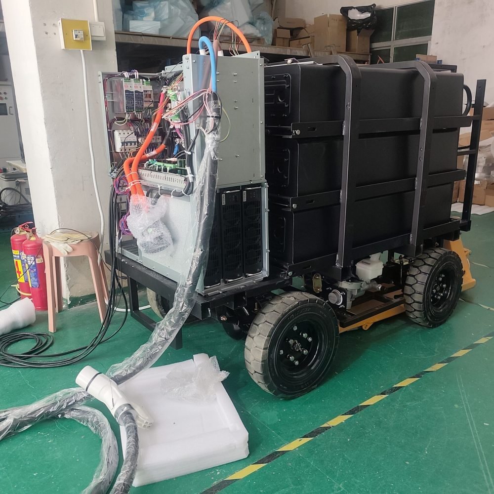 Mobile energy storage charging pile