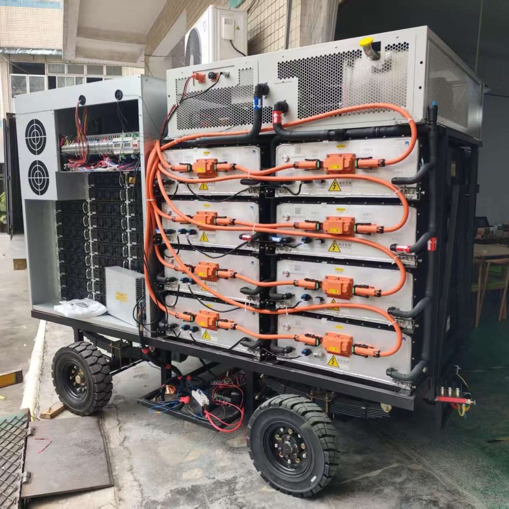 Mobile energy storage charging piles (MW)